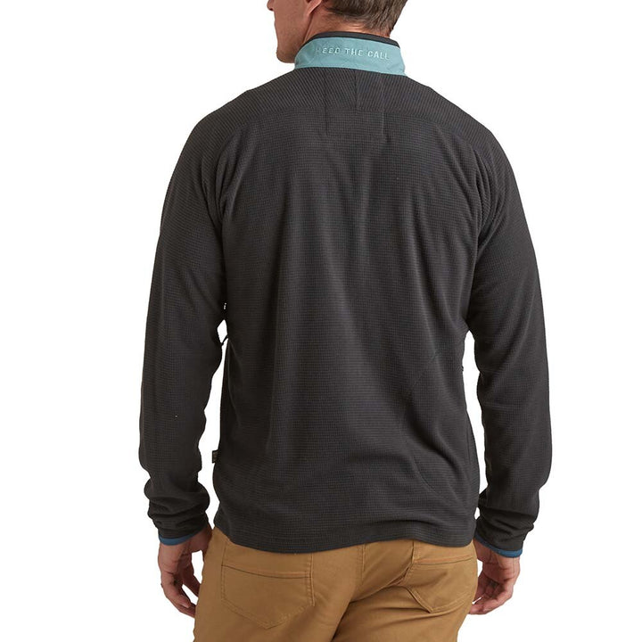 Howler Brothers Talisman Fleece Jacket Mens in Antique Black