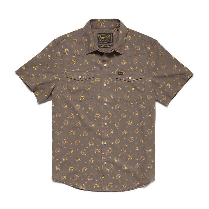 Howler Brothers H Bar B Snapshirt Men's in Bouquets Morel