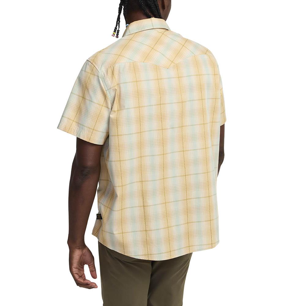 Howler Brothers H Bar B Snapshirt Men's in Prairie Plaid Gold