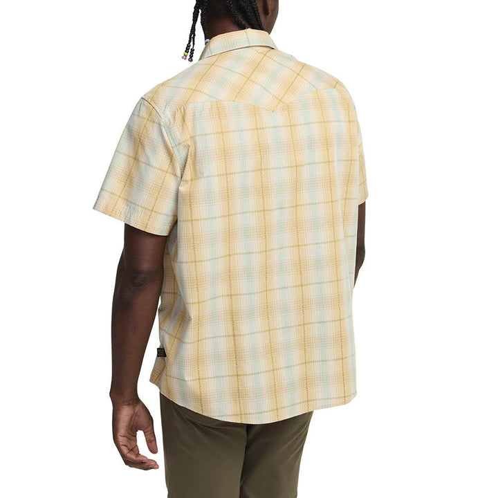 Howler Brothers H Bar B Snapshirt Men's in Prairie Plaid Gold