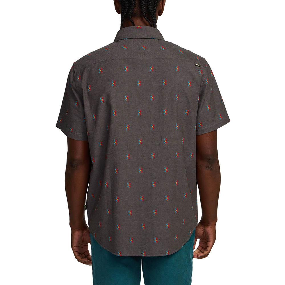 Howler Brothers San Gabriel Shirt Men's in Refractions Antique Black