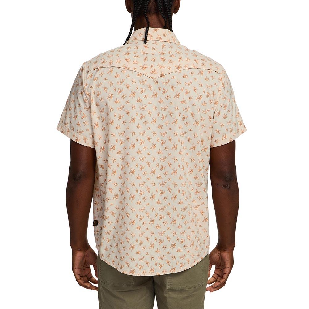 Howler Brothers Open Country Tech Shirt Men's in Rancher Floral Sand