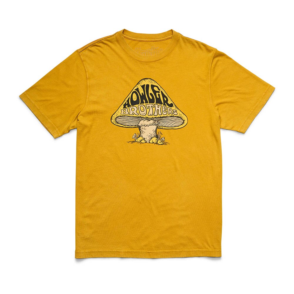 Howler Brothers Cotton TShirt Men's in Daydream Believer Gold