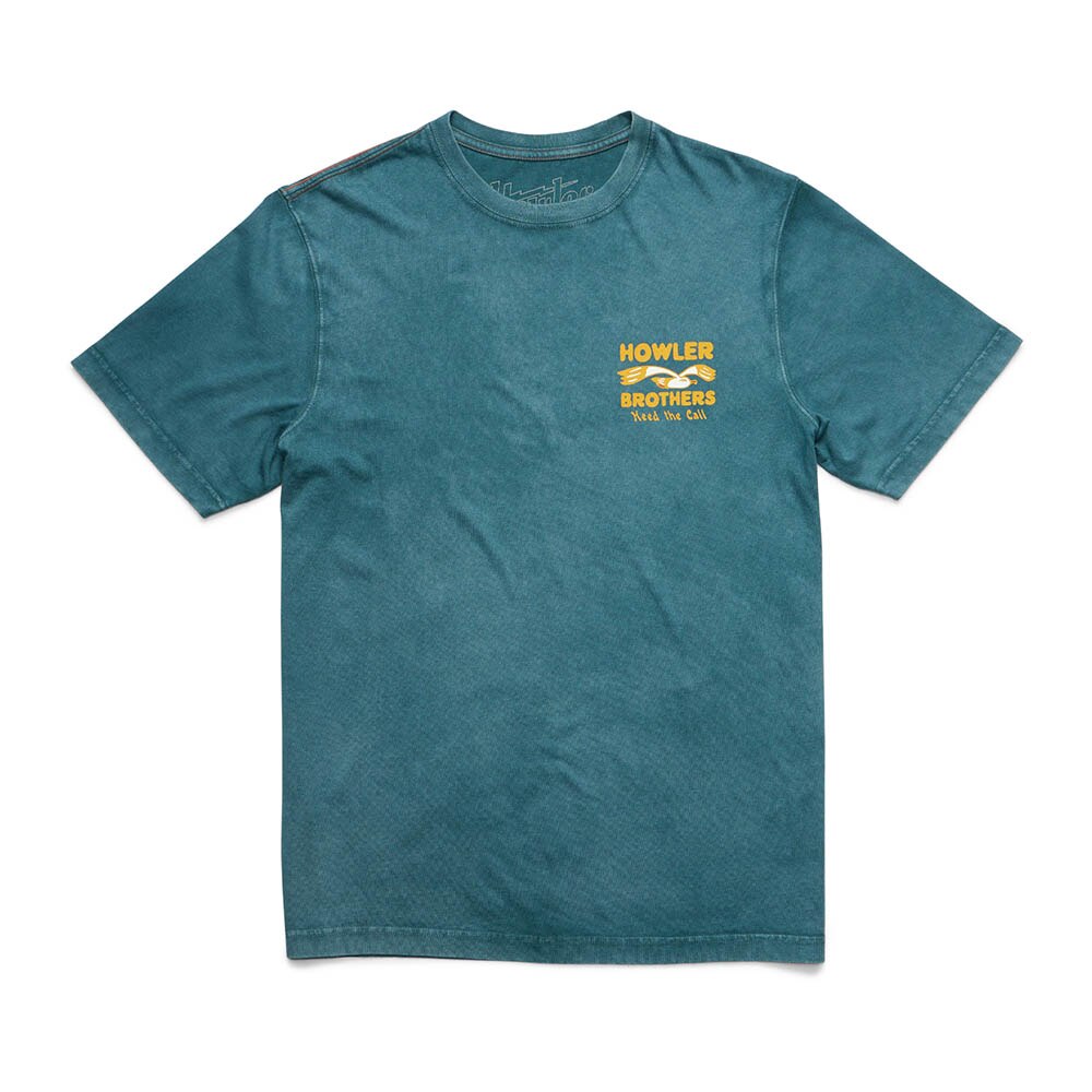 Howler Brothers Cotton TShirt Men's in Flocka Seagulls Storm