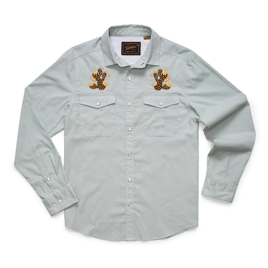 Howler Brothers Gaucho Snapshirt Mens in Prickly Pears