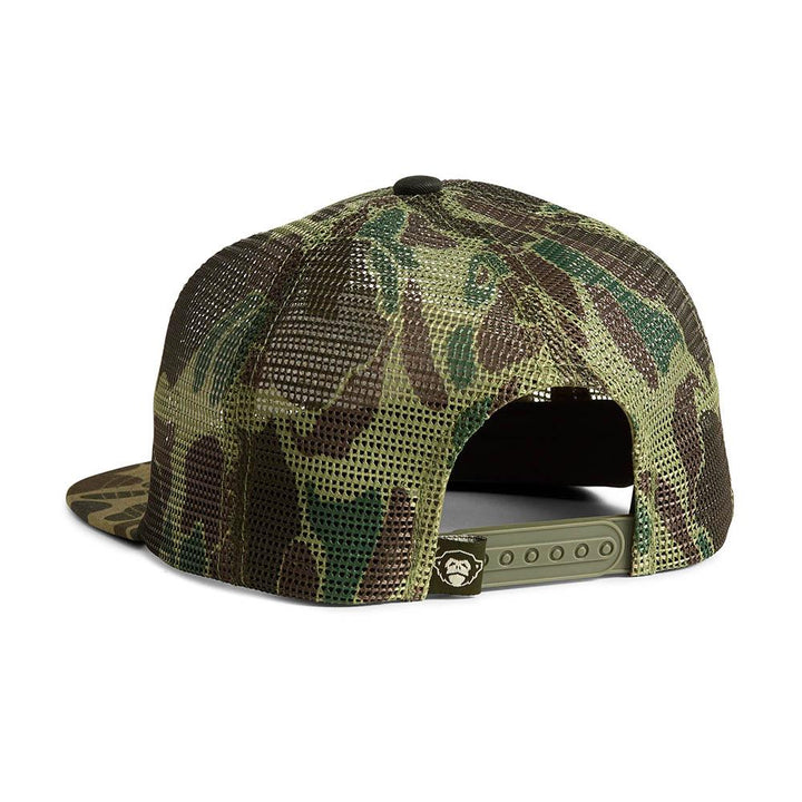 Howler Brothers Trout Bolt Unstructured Snapback Hat in Camo