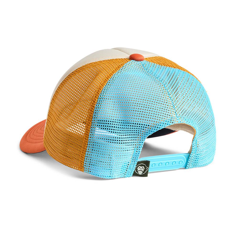 Howler Brothers Lone Gull Foam Dome Hat in Bold Orange