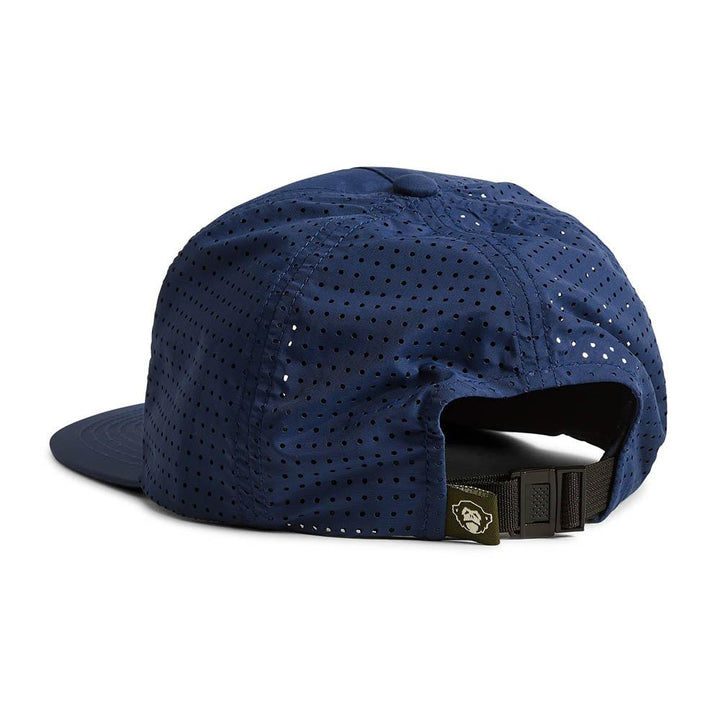 Howler Brothers Trucha Aperture Tech Strapback Hat in Navy