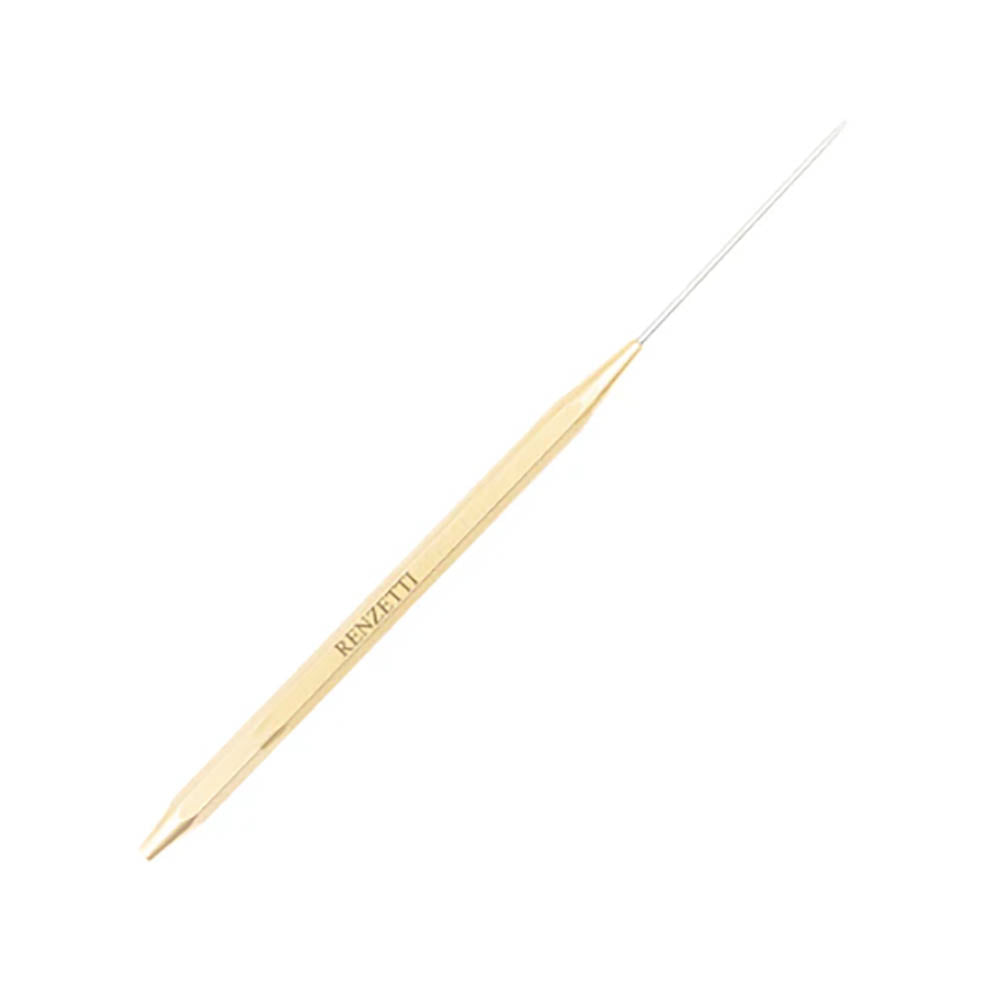Renzetti HT301 Brass Dubbing Needle Large With Half Stitch