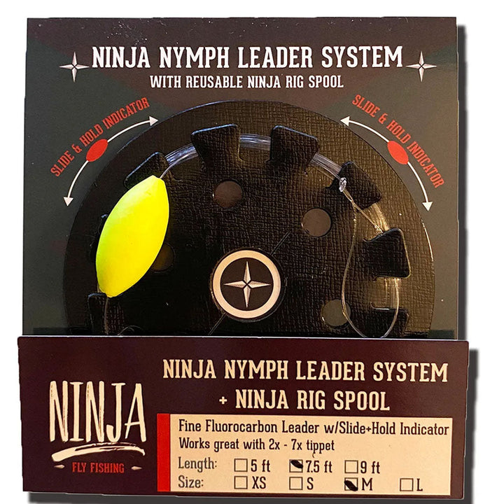 Ninja Fly Fishing Nymph Leader System - Small