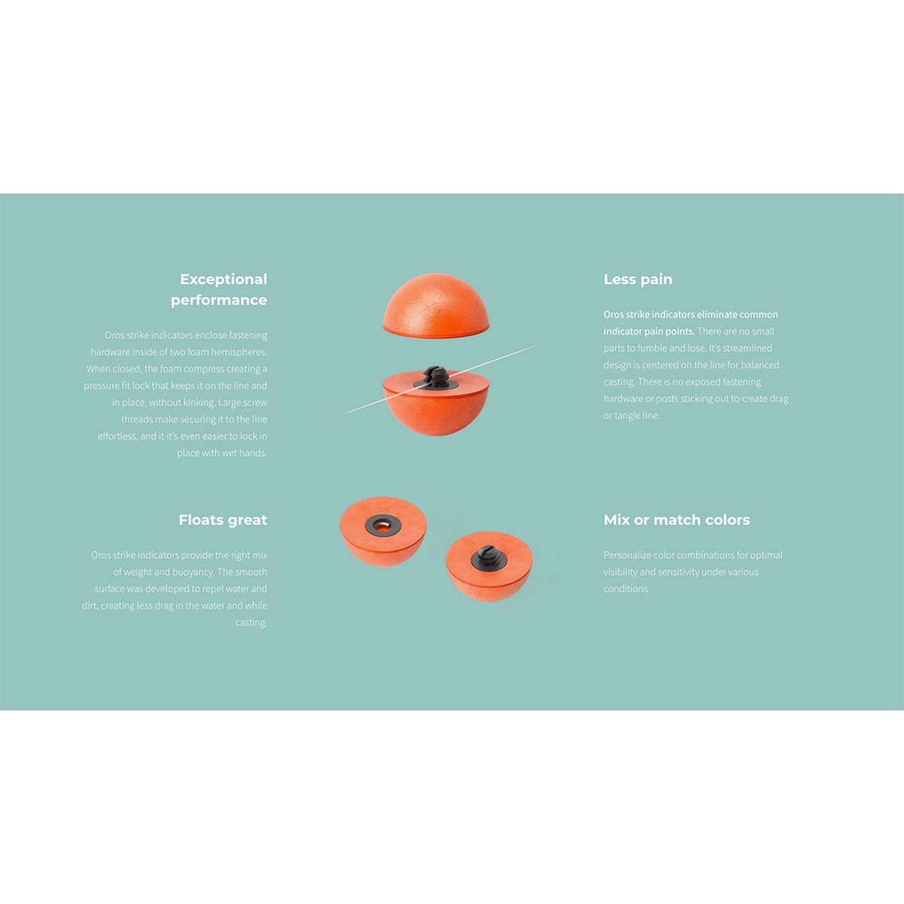 Oros Strike Indicators 3 Pack