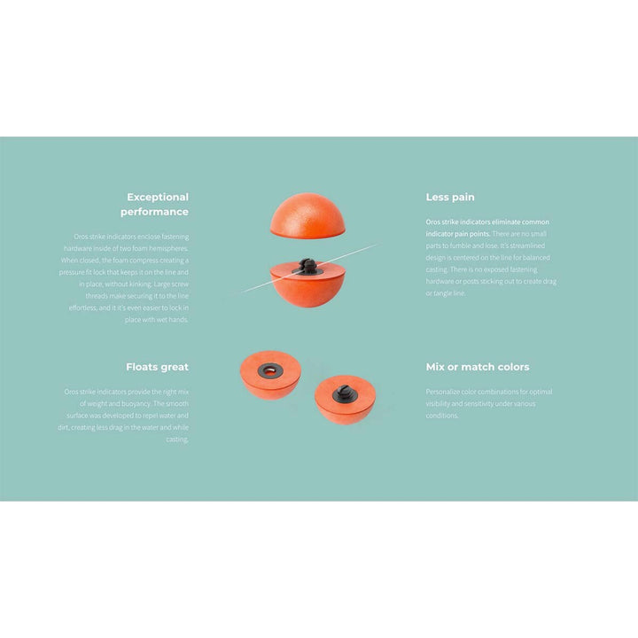 Oros Strike Indicators 3 Pack