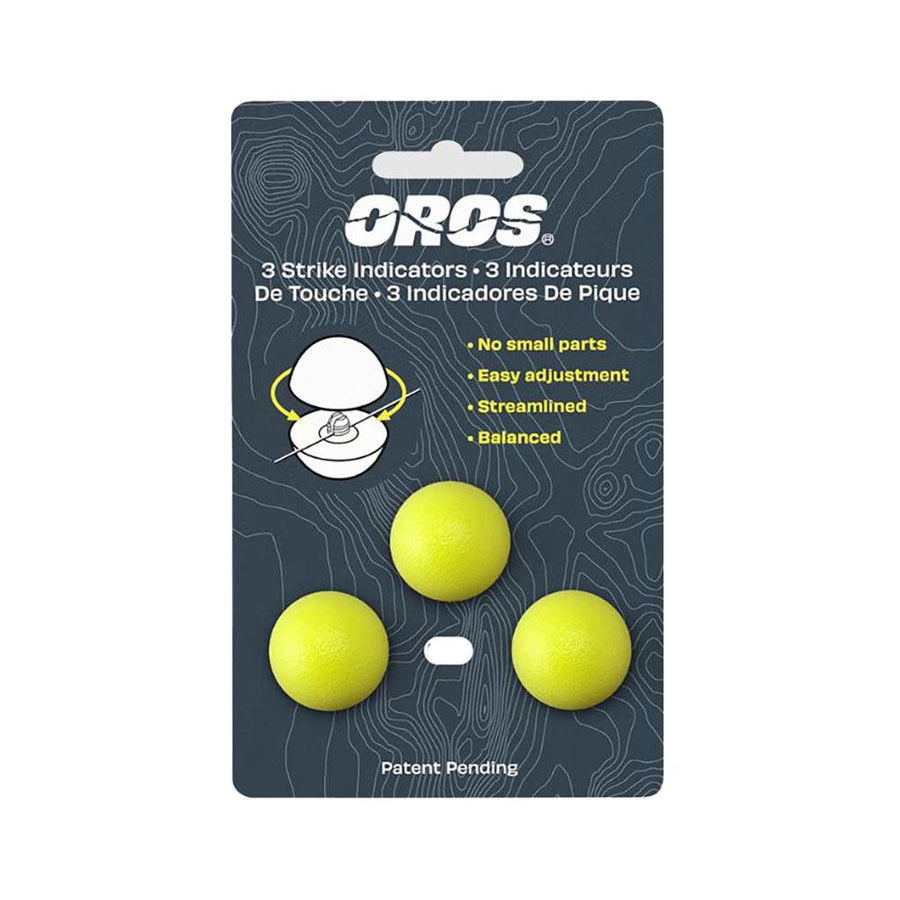 Oros Chartreuse Strike Indicators 3 Pack in Chartreuse