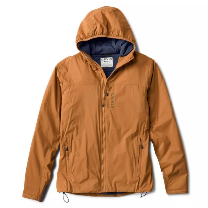 Orvis Pro Insulated Hoodie Mens in Dark Vicuna