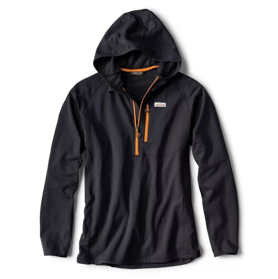 Orvis Horseshoe Hills 1/4 Hoodie Men's in Navy
