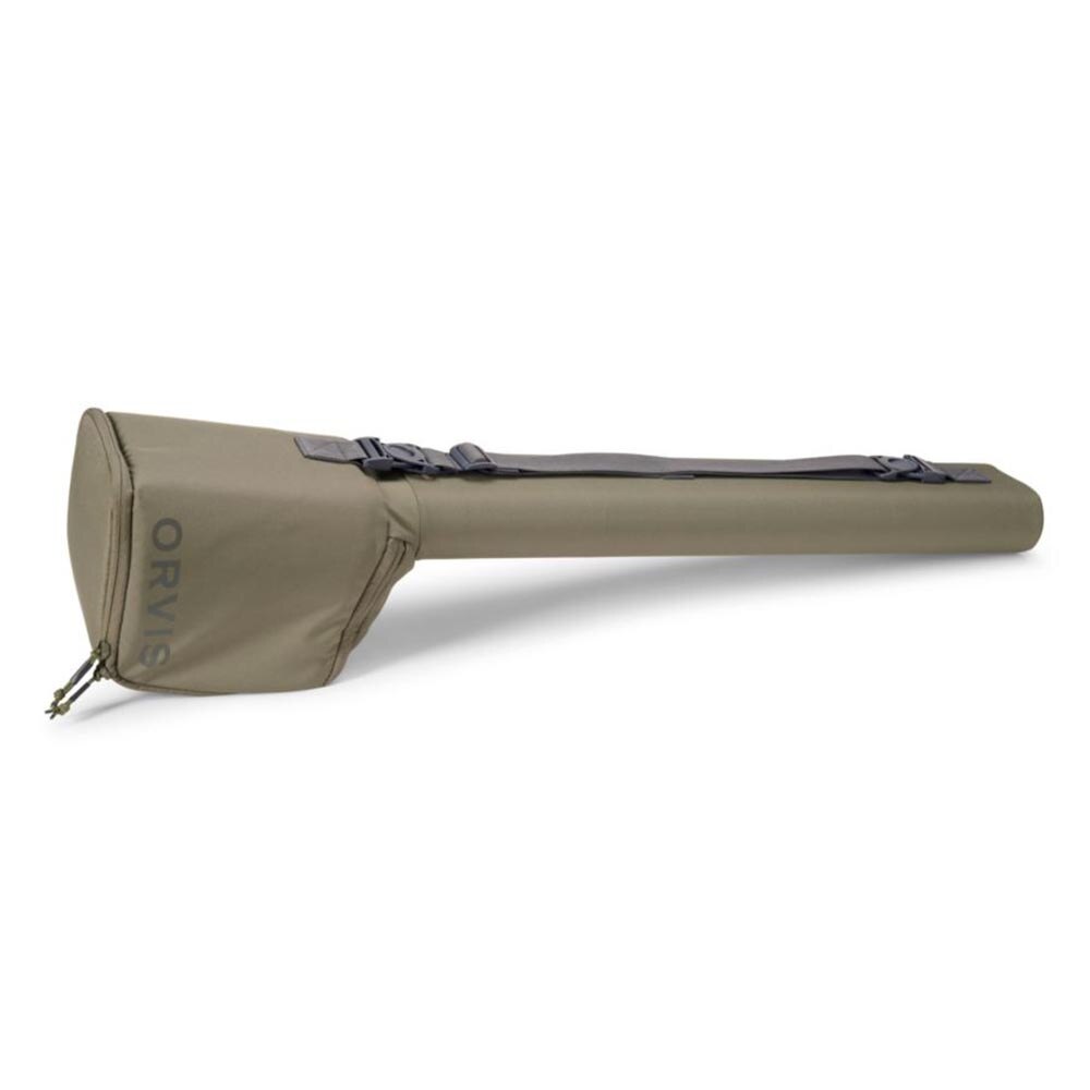 Orvis Double Rod and Reel Case in Dusty Olive