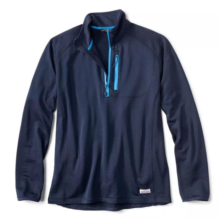 Orvis Horseshoe Hills 1/4 Zip Fleece Men's in True Navy