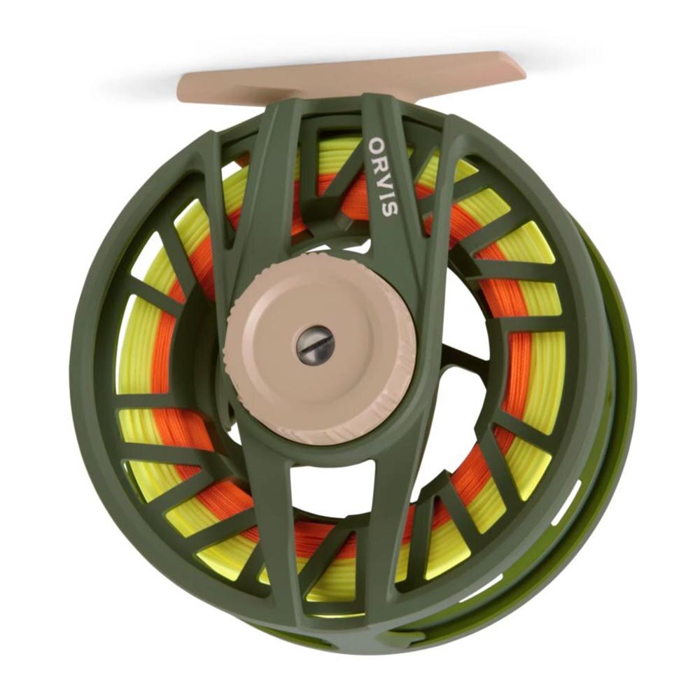 Orvis Clearwater Fly Reel in Dark Pine
