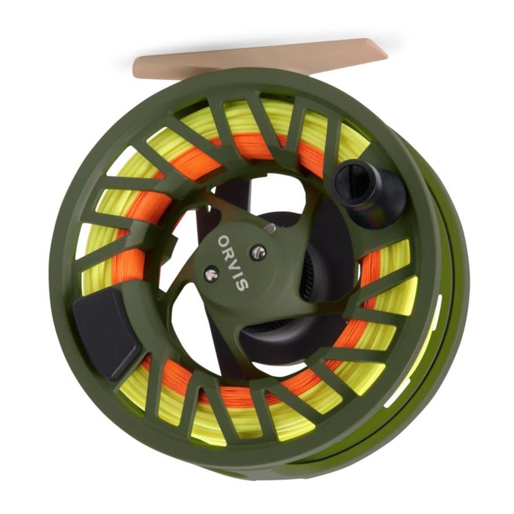 Orvis Clearwater Fly Reel in Dark Pine