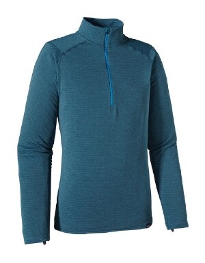 Patagonia Capilene Thermal Weight Zip Neck Men's in Smolder Blue