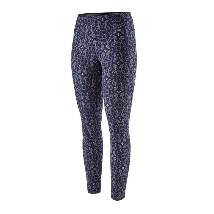 Patagonia Capilene Midweight Bottoms Women’s in Arctic Ox Geo and Classic Navy