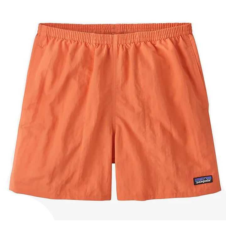 Patagonia Baggies 5 in Short Men's in Climb Hike Surf Tigerlily Orange