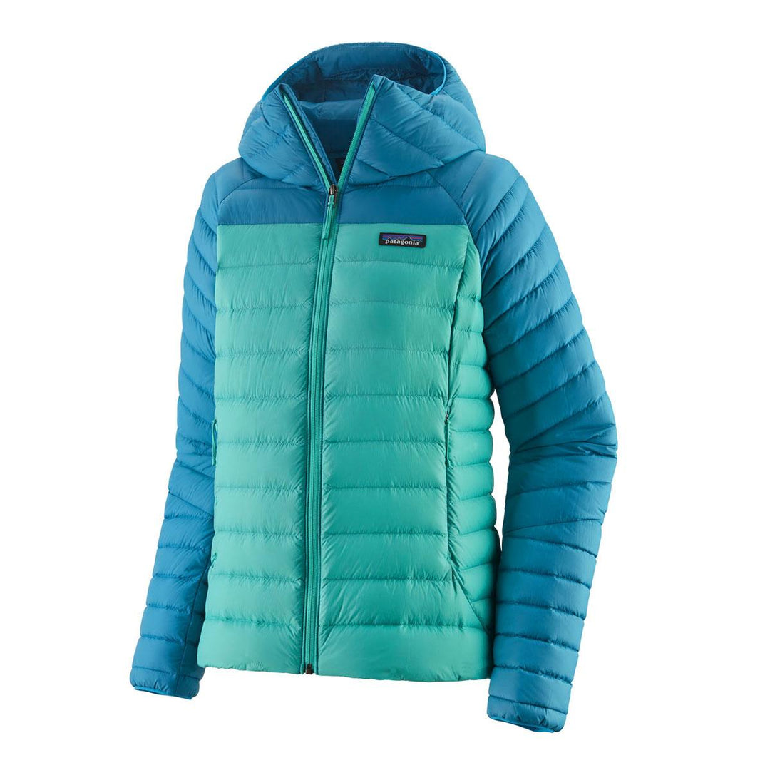 Patagonia Down Sweater Hoody Women's in Fresh Teal