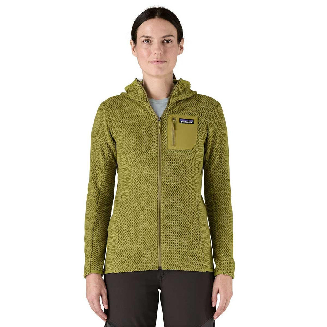 Patagonia R1 Air FullZip Hoody Women's in Graze Green