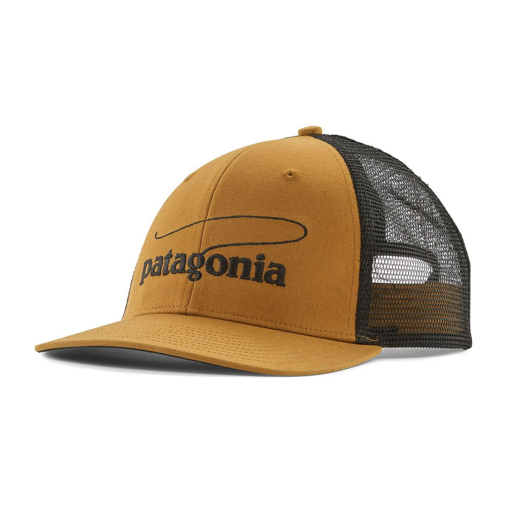 Patagonia Take a Stand Trucker Hat in Casting Logo Raptor Brown