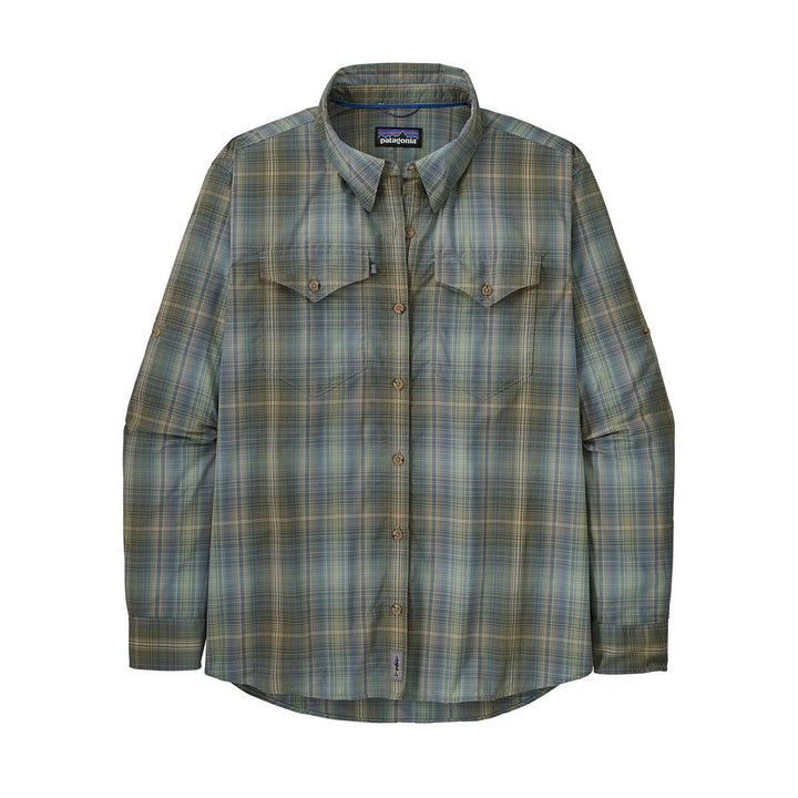 Patagonia Sun Stretch Long Sleeve Shirt Women's in San Miguel Salvia Green