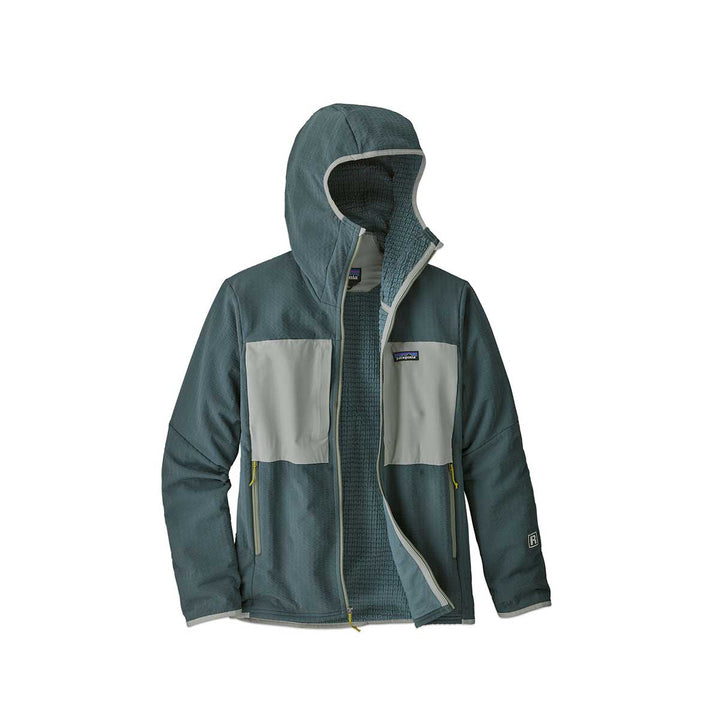 Patagonia R2 TechFace Hoody Men's in Nouveau Green