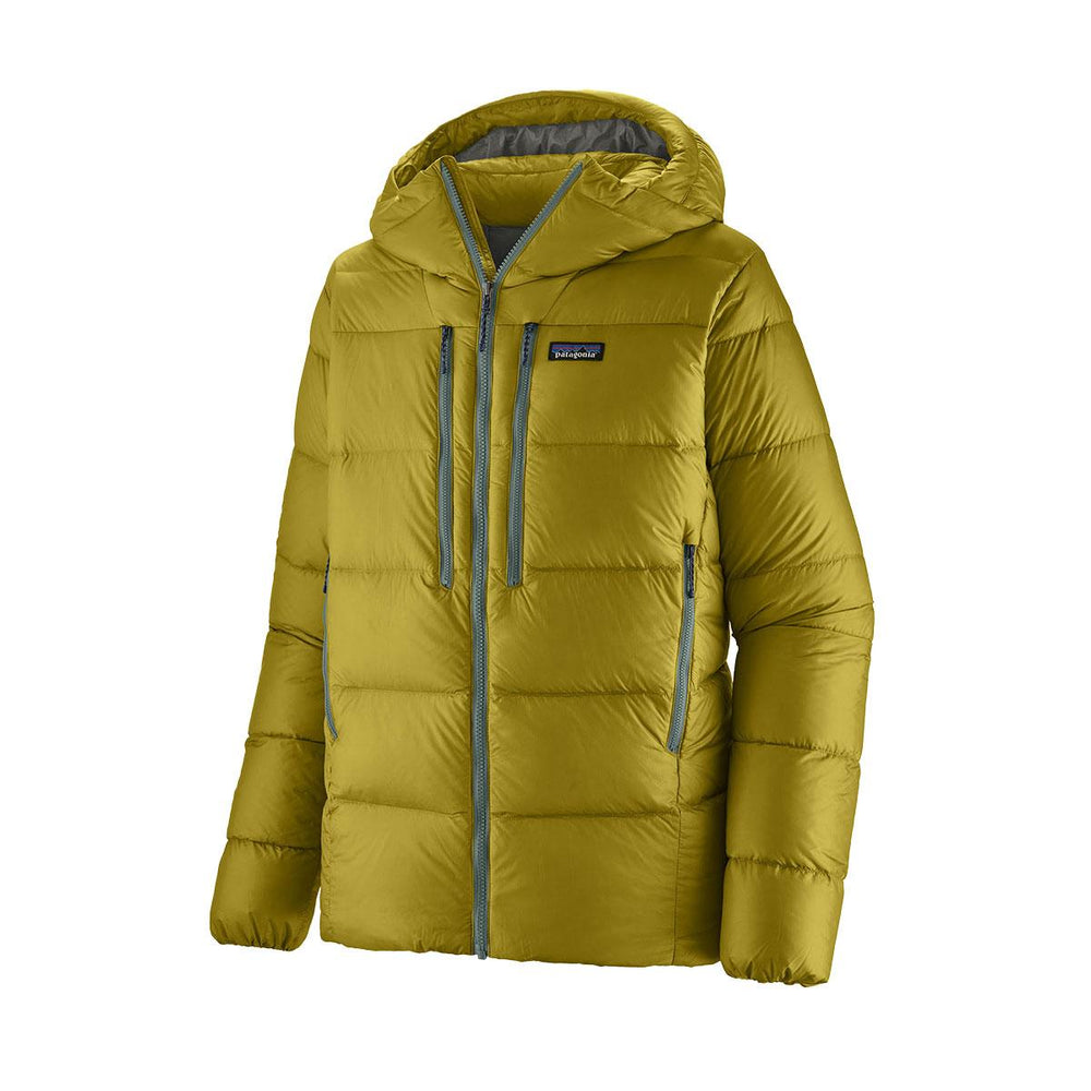 Patagonia Fitz Roy Down Hoody Men's in Shrub Green
