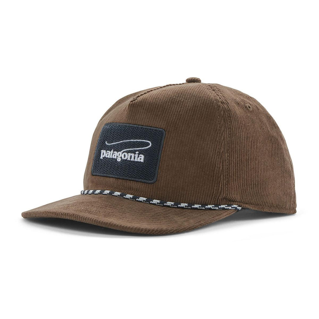 Patagonia Fly Catcher Hat in Casting Logo Topsoil Brown