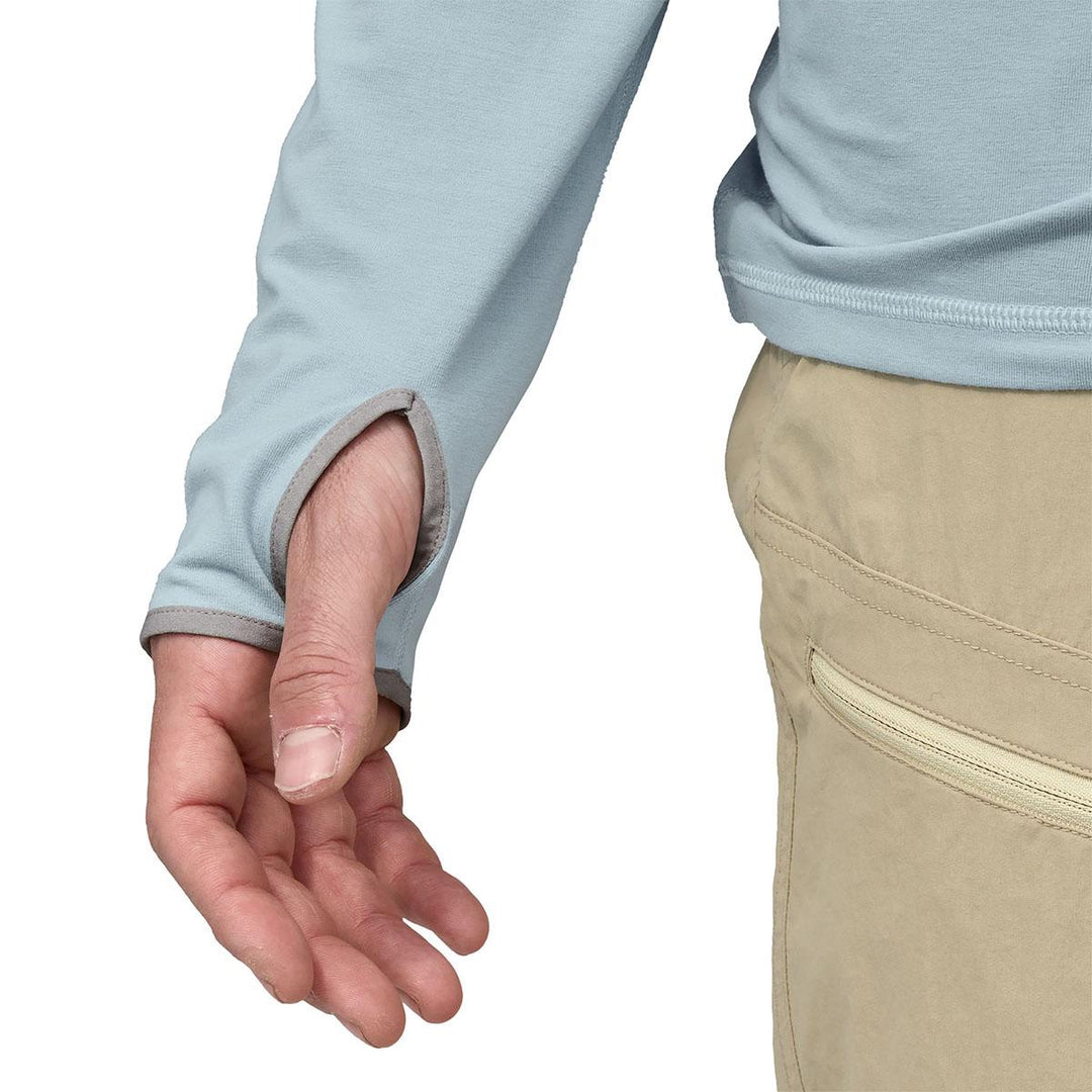 Patagonia Tropic Comfort Natural Hoody Men's in Steam Blue