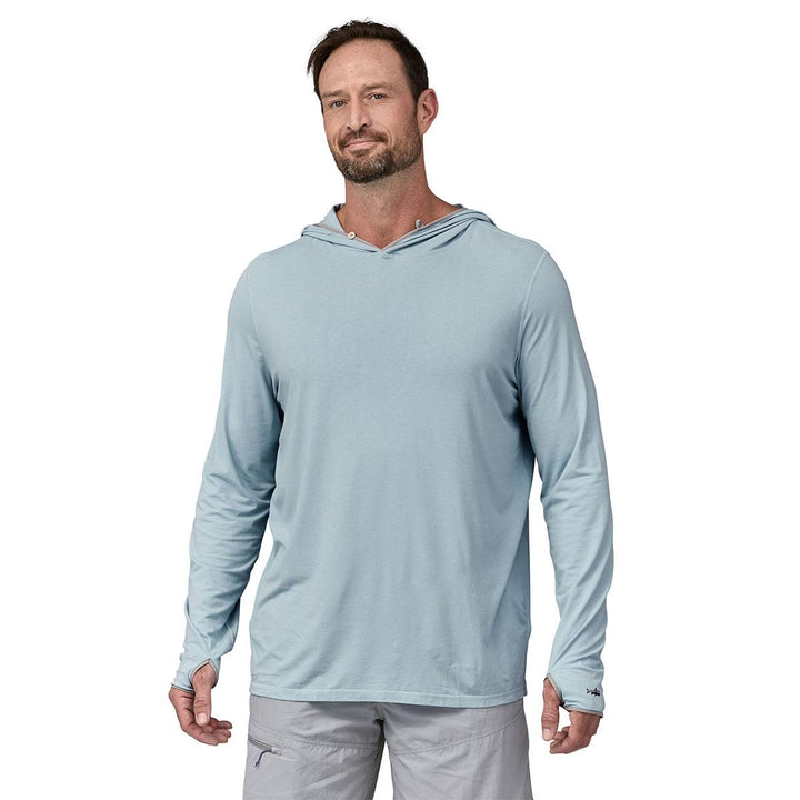 Patagonia Tropic Comfort Natural Hoody Men's in Steam Blue