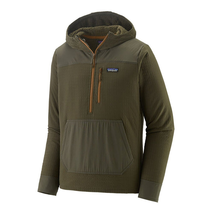 Patagonia R2 TechFace Pull Over Men's in Pine Needle Green