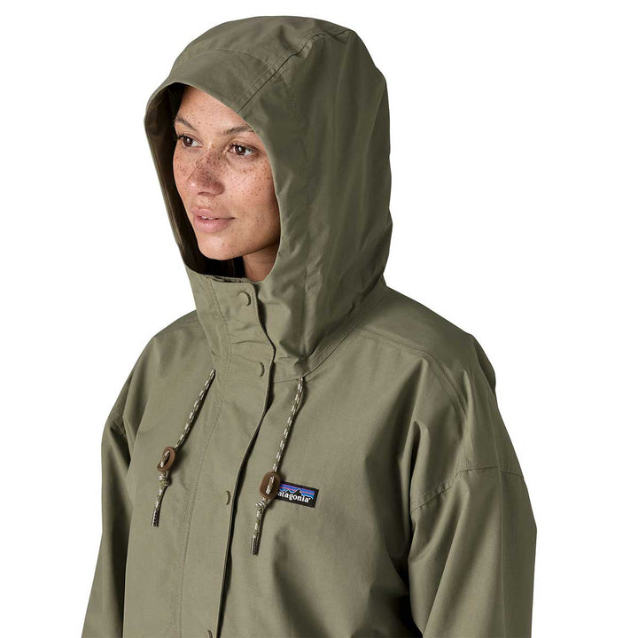 Patagonia Outdoor Everyday Rain Jacket Women's in River Rock Green