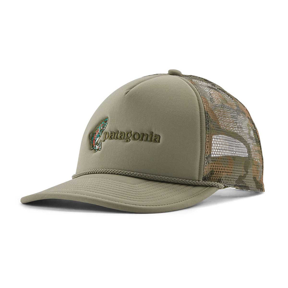 Patagonia Broadcaster Hat in Fish Jump River Rock Green