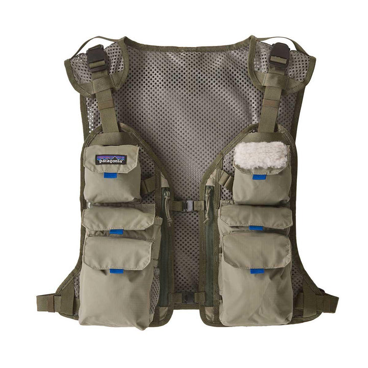 Patagonia Stealth Convertible Vest in River Rock Green