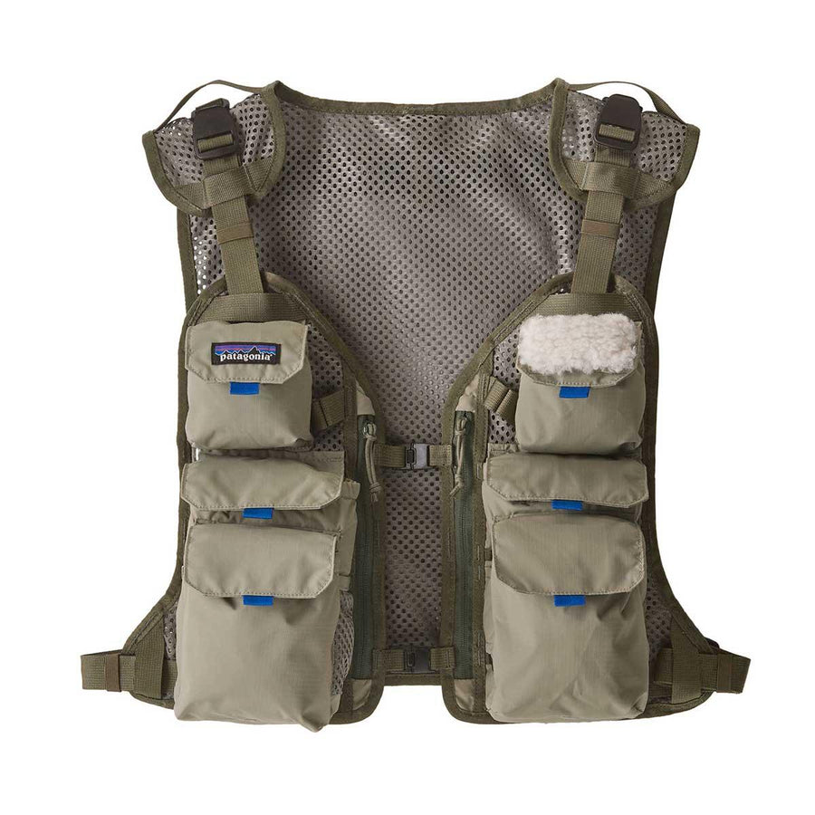 Patagonia Stealth Convertible Vest in River Rock Green