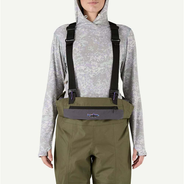 Patagonia Swiftcurrent Traverse Waders Women's in Basin Green