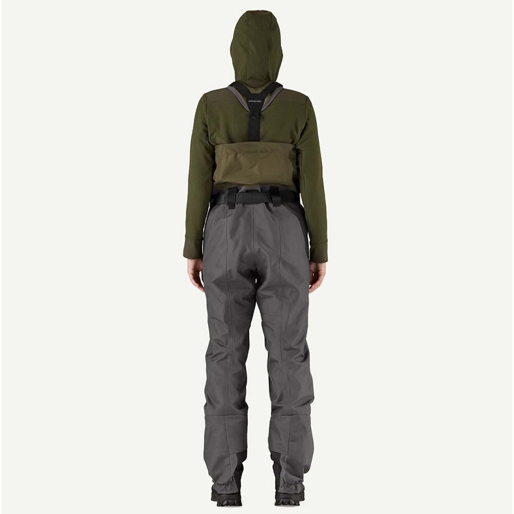 Patagonia Swiftcurrent Expedition Zip Front Waders Women's in Basin Green