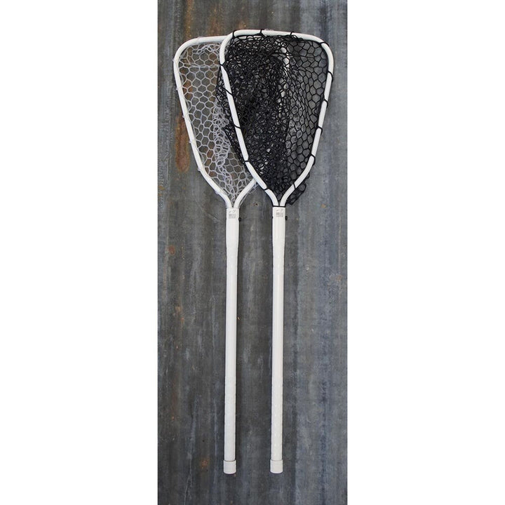 Rising Cerakote Brookie XL Net 24" Handle in Winter White
