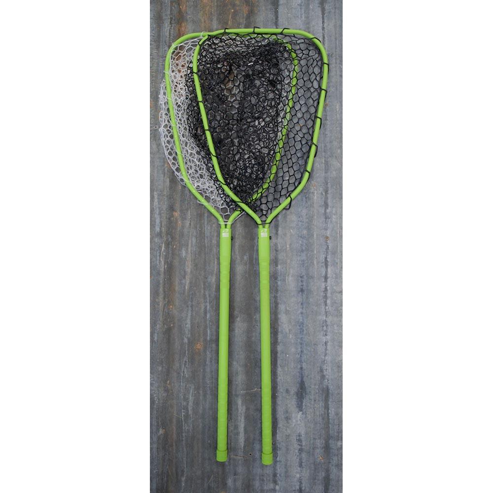 Rising Cerakote Lunker Net 24" Handle in Lime Green