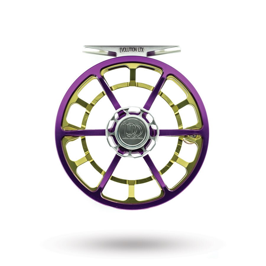 Ross Reels Evolution LTX Fly Reel in Mardi Gras
