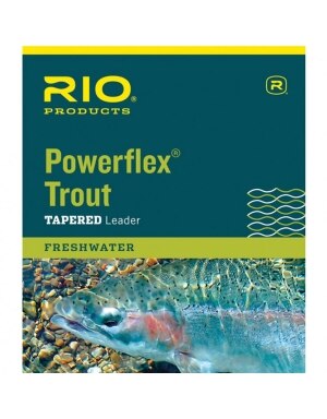 Rio Powerflex Trout Knotless Leader 3pk in One Color
