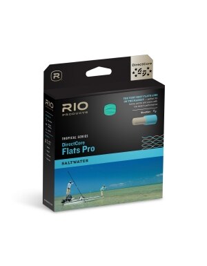 Rio Directcore Flats Pro Fly Line in Grey and Sand and Kelp