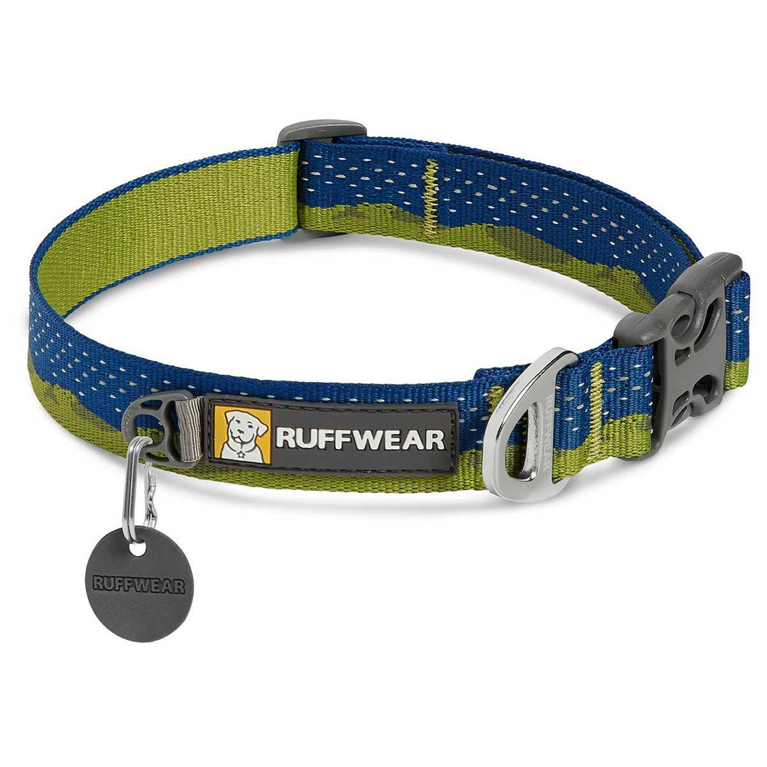 Ruffwear Crag Dog Collar in Green Hills