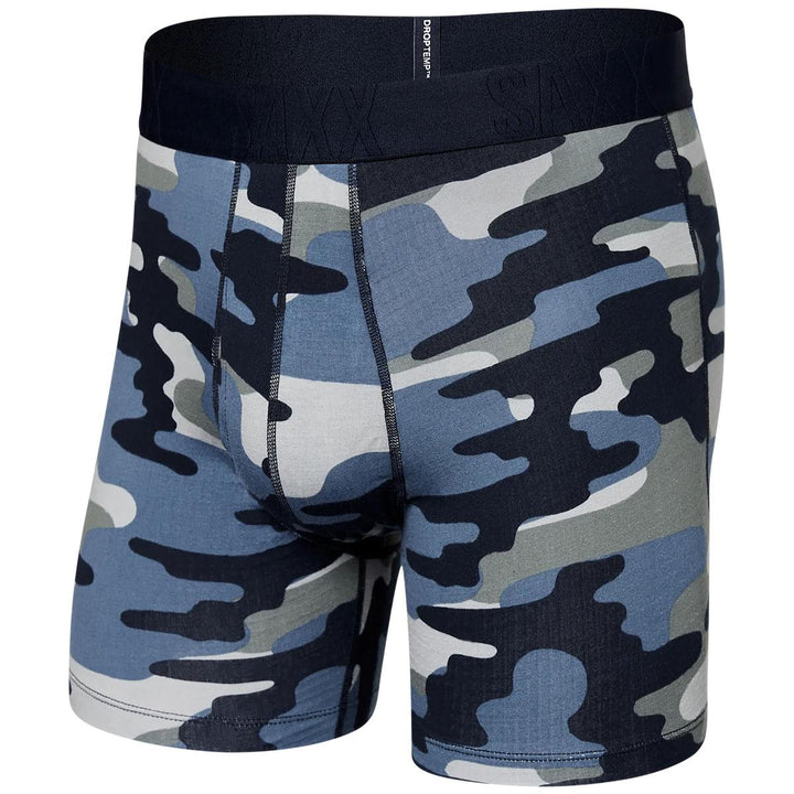 Saxx Underwear Droptemp Cooling Cotton Boxer Brief Fly - Men's