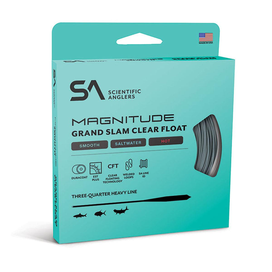 Scientific Anglers Magnitude Smooth Infinity Salt Full Clear Floating Fly Line in Clear